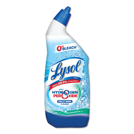 Lysol Toilet Bowl Cleaner w/Hydrogen Peroxide, Cool Spring Breeze, 24oz, PK9 19200-98011